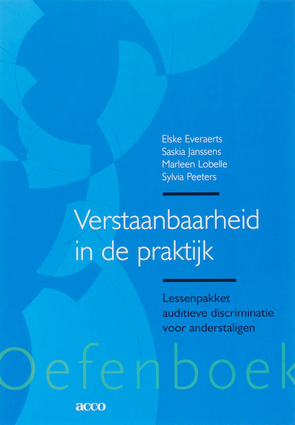Verstaanbaarheid in de praktijk Oefenboek - E. Everaerts (ISBN 9789033466311)