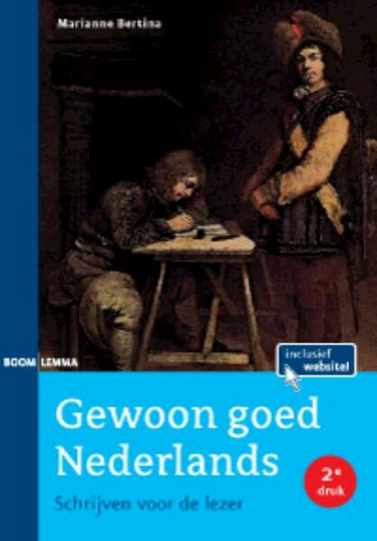 Gewoon goed Nederlands - Marianne Bertina (ISBN 9789059316270)