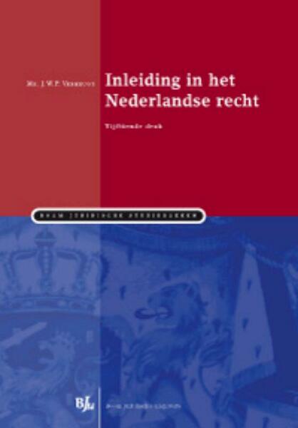 Inleiding in het Nederlandse recht - JWP Verheugt (ISBN 9789460940798)