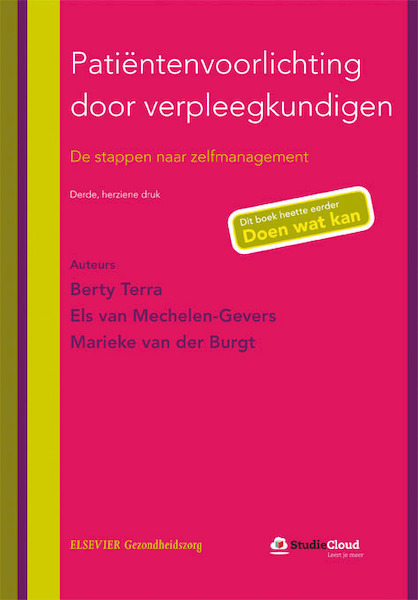 Patientenvoorlichting door verpleegkundigen - Berty Terra, B. Terra, Els van Mechelen-Gevers, Marieke van den Burgt (ISBN 9789035234291)