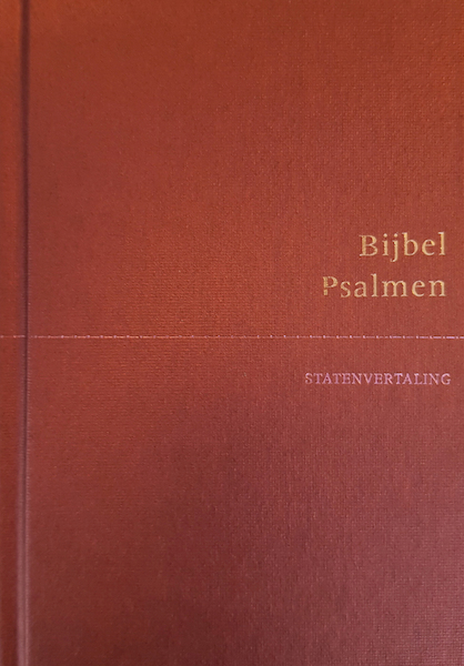 Bijbel, SV, met Psalmen - (ISBN 9789065393838)