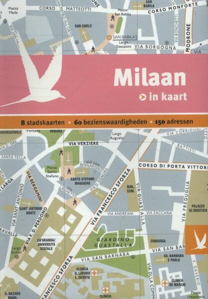 Milaan in kaart - (ISBN 9789025756550)
