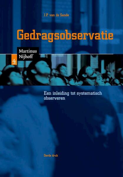 Gedragsobservatie - J.P. van de Sande (ISBN 9789001848606)