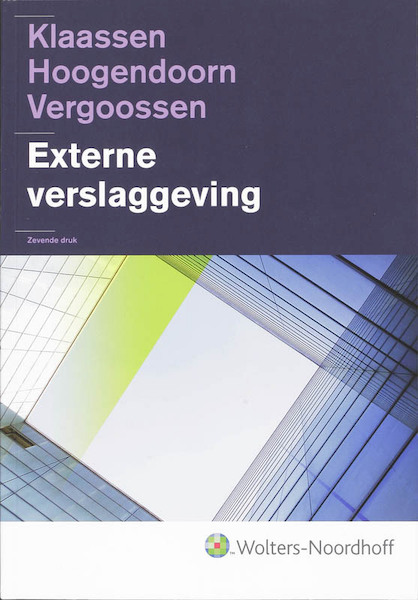 Externe verslaggeving - J. Klaassen (ISBN 9789001710101)