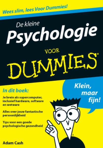 De kleine Psychologie - Adam Cash (ISBN 9789043021180)