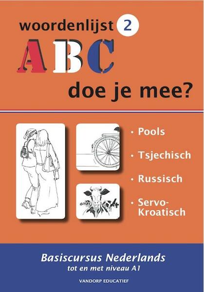 ABC - Doe je mee? Woordenlijst 2 - R. van der Knaap (ISBN 9789077698518)