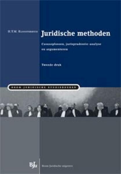 Juridische methoden - H.T.M. Kloosterhuis (ISBN 9789460944574)