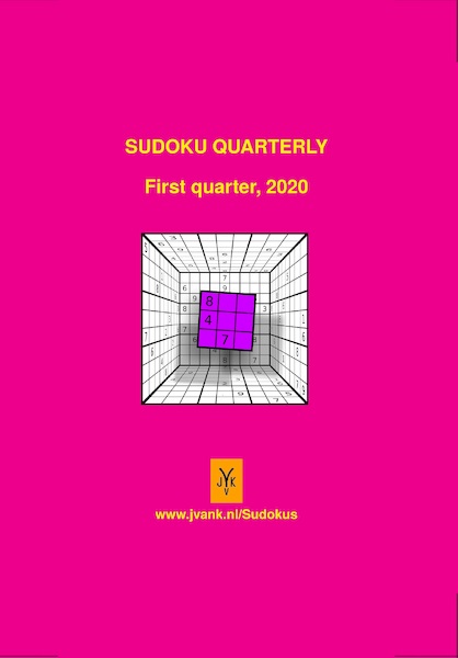 Sudoku quarterly - Herman Adèr (ISBN 9789079418848)
