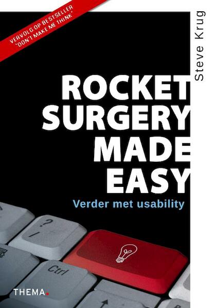 Rocket surgery made easy - Steve Krug (ISBN 9789058714404)