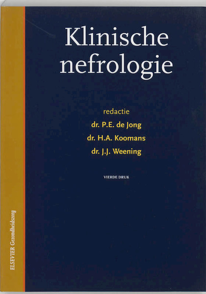 Klinische nefrologie - (ISBN 9789035227606)