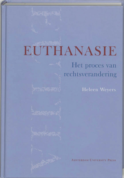 Euthanasie - H. Weyers (ISBN 9789048509164)