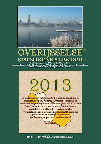 Overijsselse spreukenkalender 2013 - Minke Kraijer (ISBN 9789055123711)