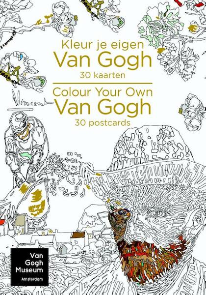 Kleur je eigen van gogh - 30 kaarten/colour your own van gogh - 30 postcards - (ISBN 9789045211268)