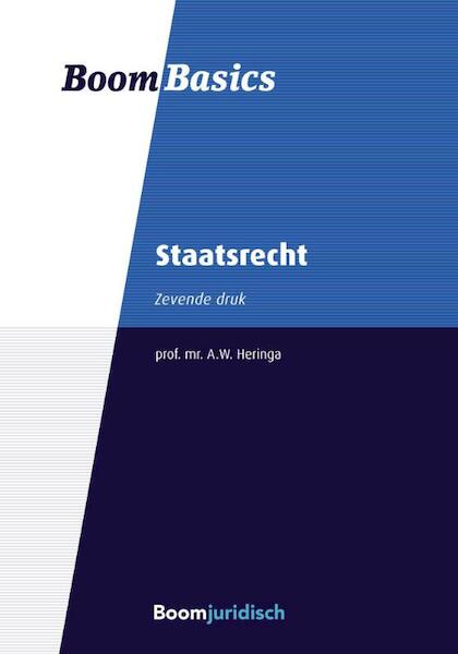 Staatsrecht - A.W. Heringa (ISBN 9789462367340)