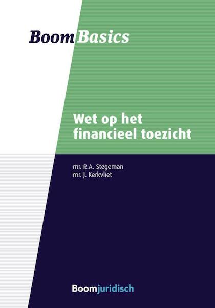 Boom Basics Financieel toezicht - R.A. Stegeman, J. Kerkvliet (ISBN 9789462902237)