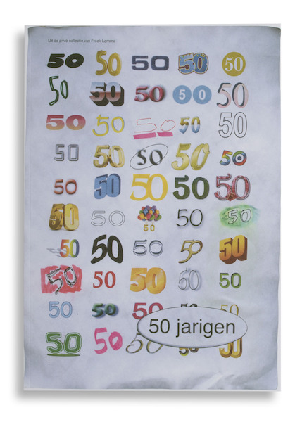 50 jarigen - (ISBN 9789491677823)