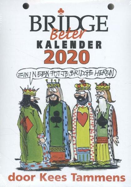 Bridge Beter kalender 2020 - Kees Tammens (ISBN 9789074950978)