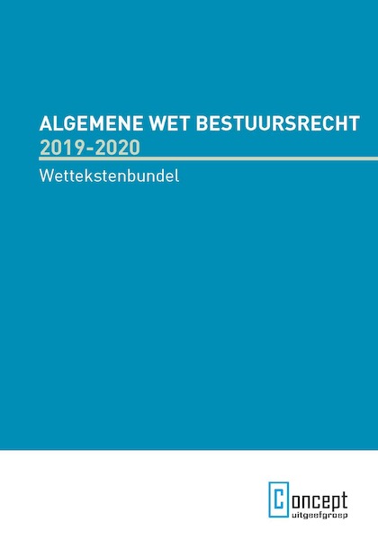 Algmeen Wet Bestuursrecht 2019-2020 - (ISBN 9789055163090)