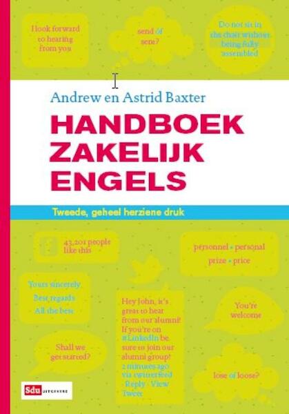 Handboek zakelijk Engels - A. Baxter, Astrid Baxter (ISBN 9789012582797)