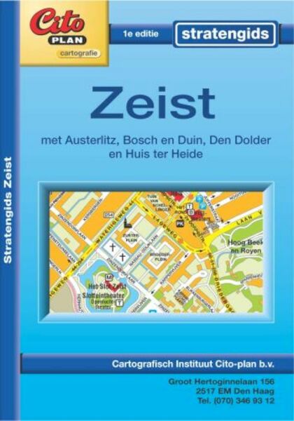 Citoplan stratengids Zeist - (ISBN 9789065801623)