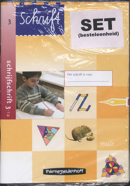 Schrift Schrijfschrift 3-1 A (set 5 ex) - (ISBN 9789006620849)