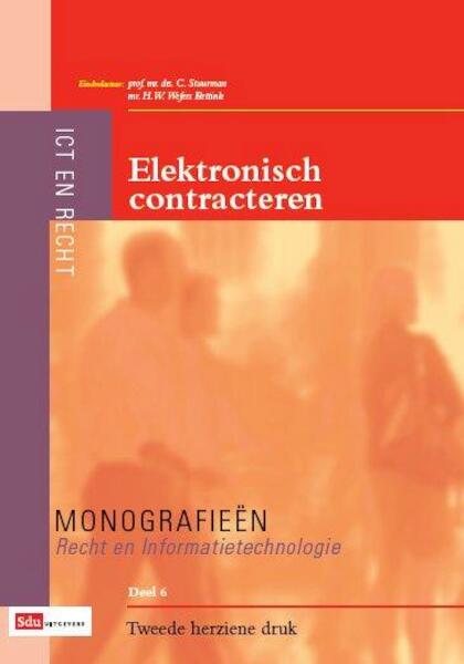 Elektronisch contracteren - P.H. Blok, C.E. Drion, J.L. Jonker, M.E. Koppenol-Laforde, E.M.L. Moerel, H.W. Roerdink, O.A. Sleeking, A.G.D. van der Wolk, M. Zilinsky (ISBN 9789012390606)