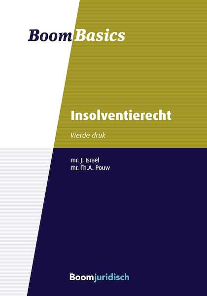 Boom basics insolventierecht - J. Israël, Th. A. Pouw (ISBN 9789462903104)