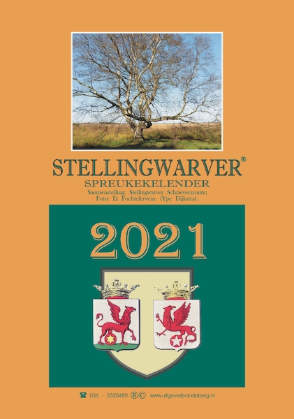 Stellingwarver spreukekelender 2021 - Stellingwarver Schrieversronte (ISBN 9789055125081)