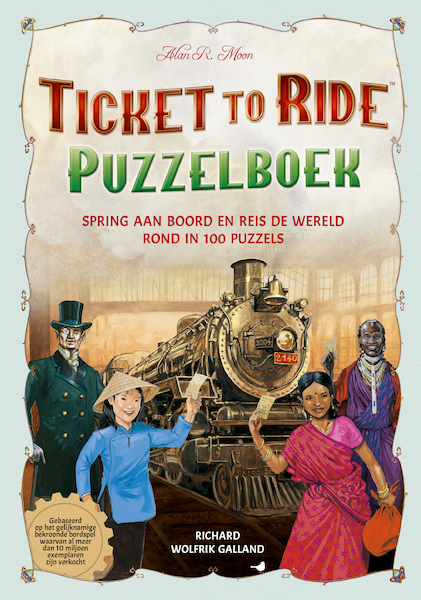 Ticket to Ride puzzelboek - Richard Wolfrik Galland (ISBN 9789045326412)