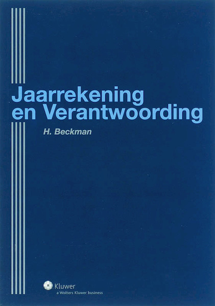 Jaarrekening en Verantwoording - H. Beckman (ISBN 9789013048131)
