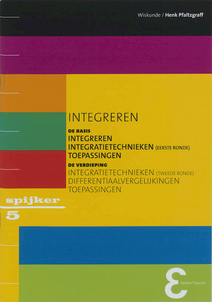 Integreren - Henk Pfaltzgraff (ISBN 9789050411158)