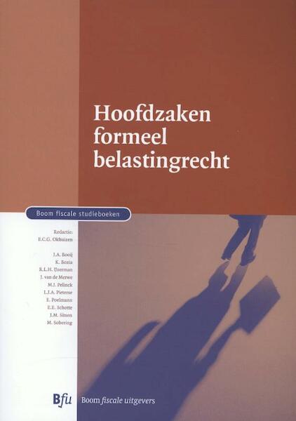 Hoofdzaken formeel belastingrecht - (ISBN 9789089746801)