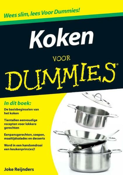 Koken voor Dummies - Joke Reijnders (ISBN 9789043030557)