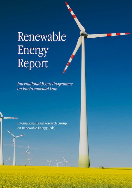 Renewable Energy Report - (ISBN 9789462405752)