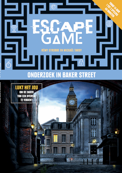 Escape Game - Onderzoek in Baker Street - Rémy Strobbe, Mickaël Tardy (ISBN 9789024592166)