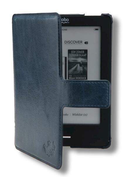 Kobo Touch Slimfit hoes - blauw - (ISBN 8718444502159)