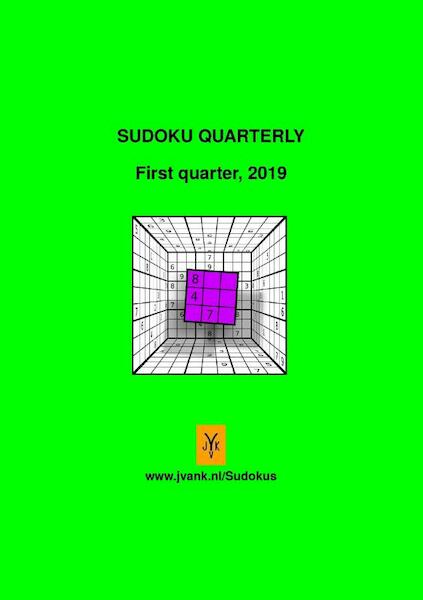 Sudoku quarterly - Herman Adèr (ISBN 9789079418763)