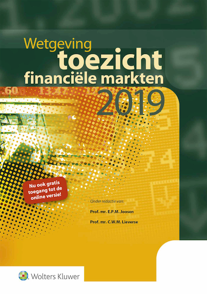 Wetgeving toezicht financiële markten 2019 - (ISBN 9789013152340)