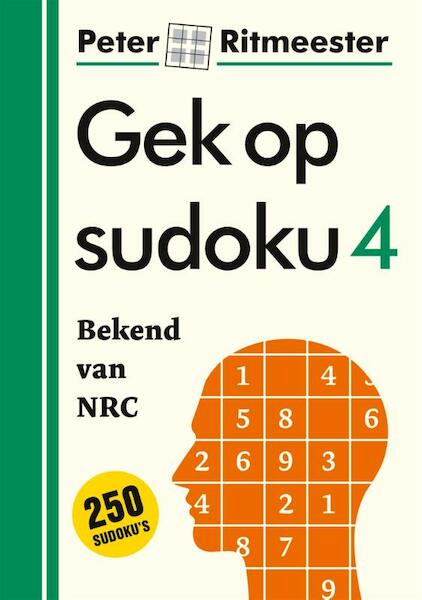Gek op sudoku 4 - Peter Ritmeester (ISBN 9789046826065)