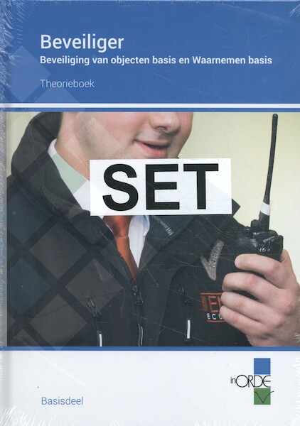 Beveiliger | theorieboeken + werkboek + oefenexamens | Editie 2019 - J. Koenders (ISBN 9789037254280)