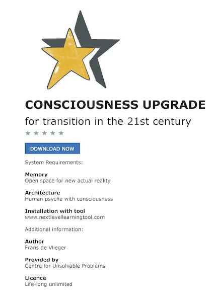 Consciousness upgrade for transition in the 21st century - Frans de Vlieger (ISBN 9789082947410)