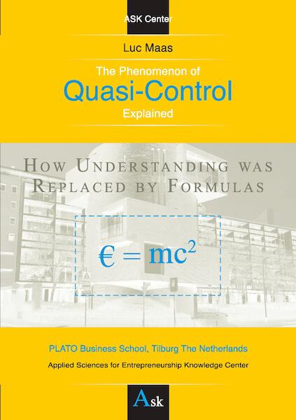 Quasi-control - Luc Maas (ISBN 9789090334660)
