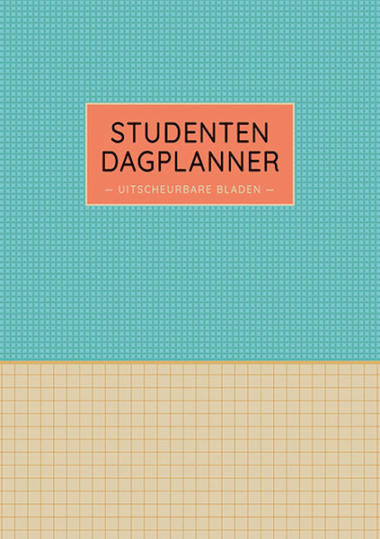 Studenten dagplanner - Mintgreen - ZNU (ISBN 9789044759891)