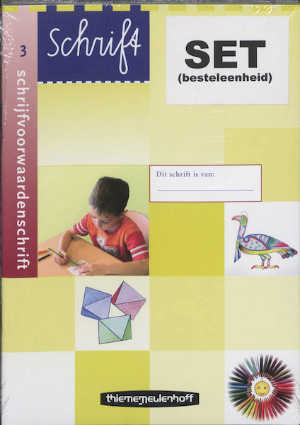 Schrift Schrijfvoorwaarden 3 (set 5 ex) - (ISBN 9789006620948)