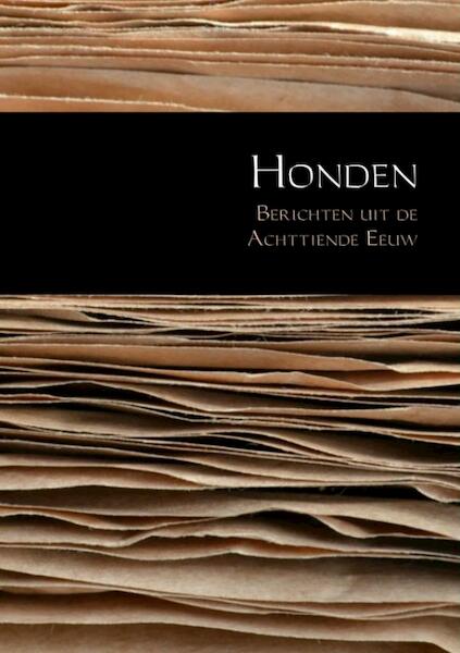 Honden - Rudolf Höning, Rasmus Dahlqvist, Erika Lievens (ISBN 9789402145281)