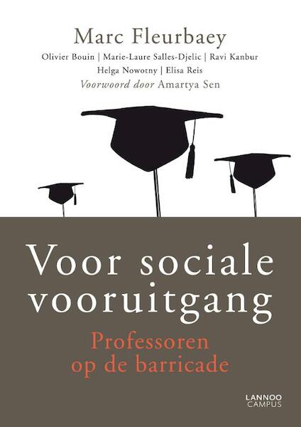 Voor sociale vooruitgang - Marc Fleurbaey (ISBN 9789401459396)