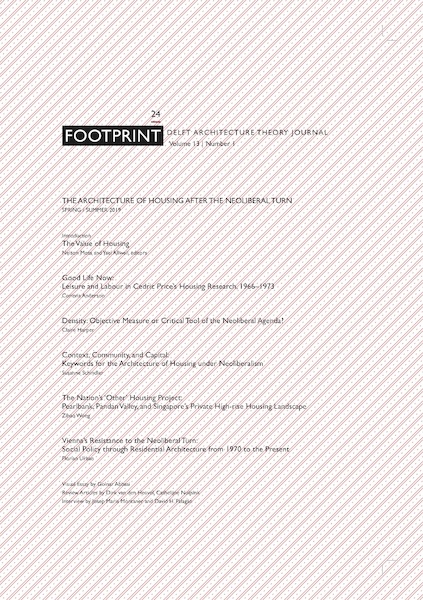Footprint 24 The Architecture of Housing after the Neoliberal Turn - (ISBN 9789492852083)