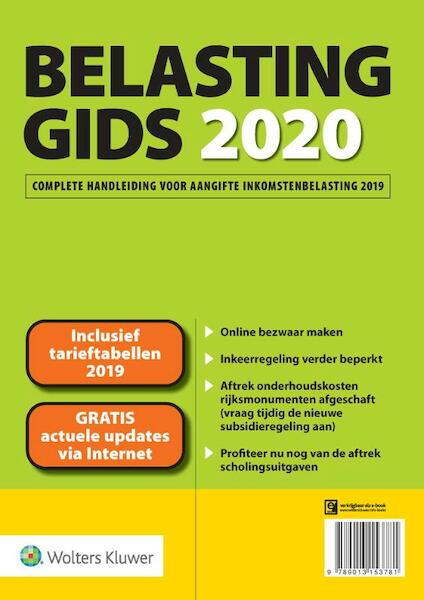 Belastinggids 2020 - (ISBN 9789013153781)