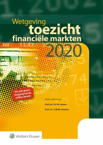 Wetgeving toezicht financiële markten 2020 - (ISBN 9789013157628)