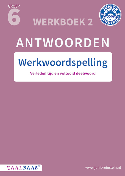 Werkwoordspelling antwoordenboek 2 groep 6 - (ISBN 9789493218345)